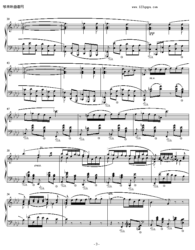 肖邦f小调第4叙事曲-肖邦(钢琴谱)3