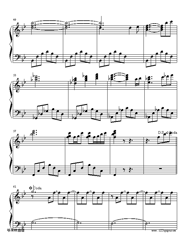爱-莫文蔚 歌谱简谱网