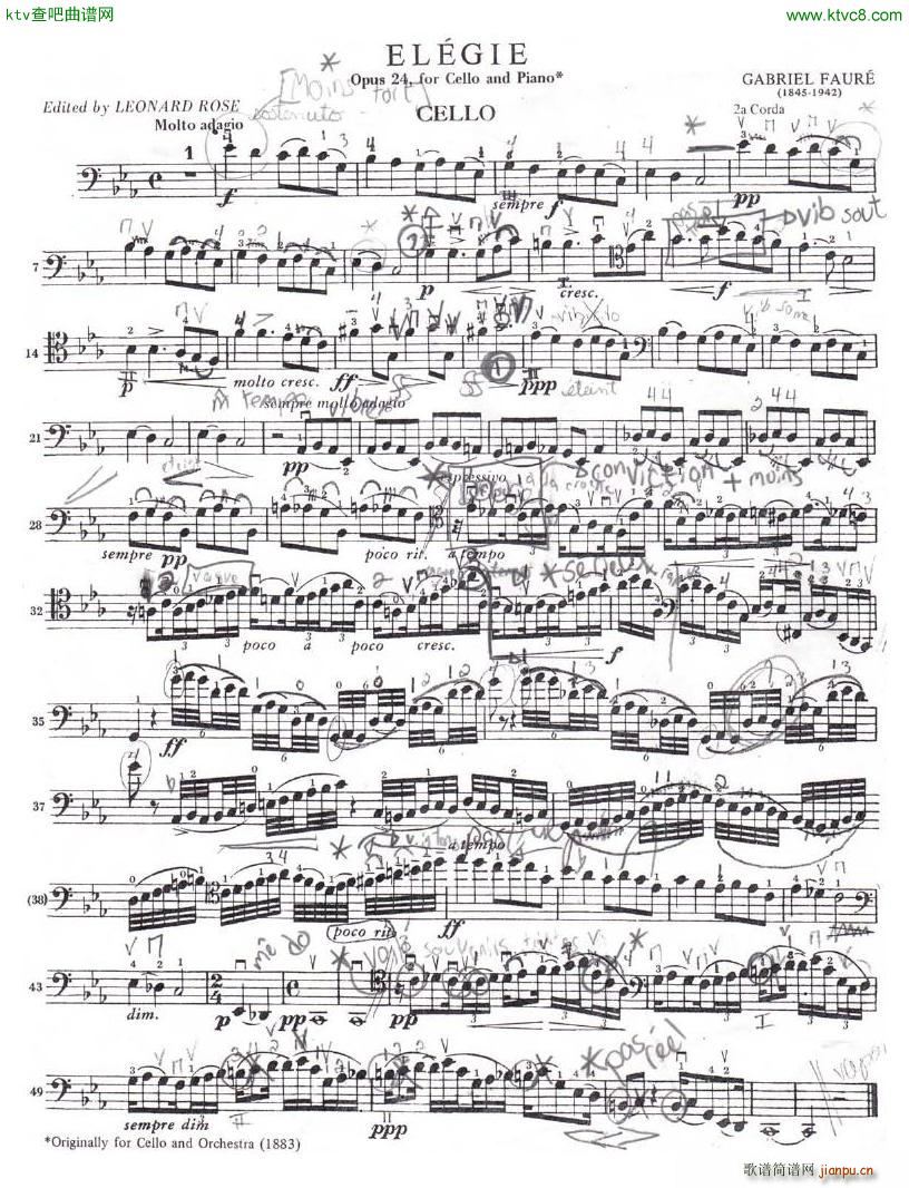 Faure elegie Op 24 Cello()1