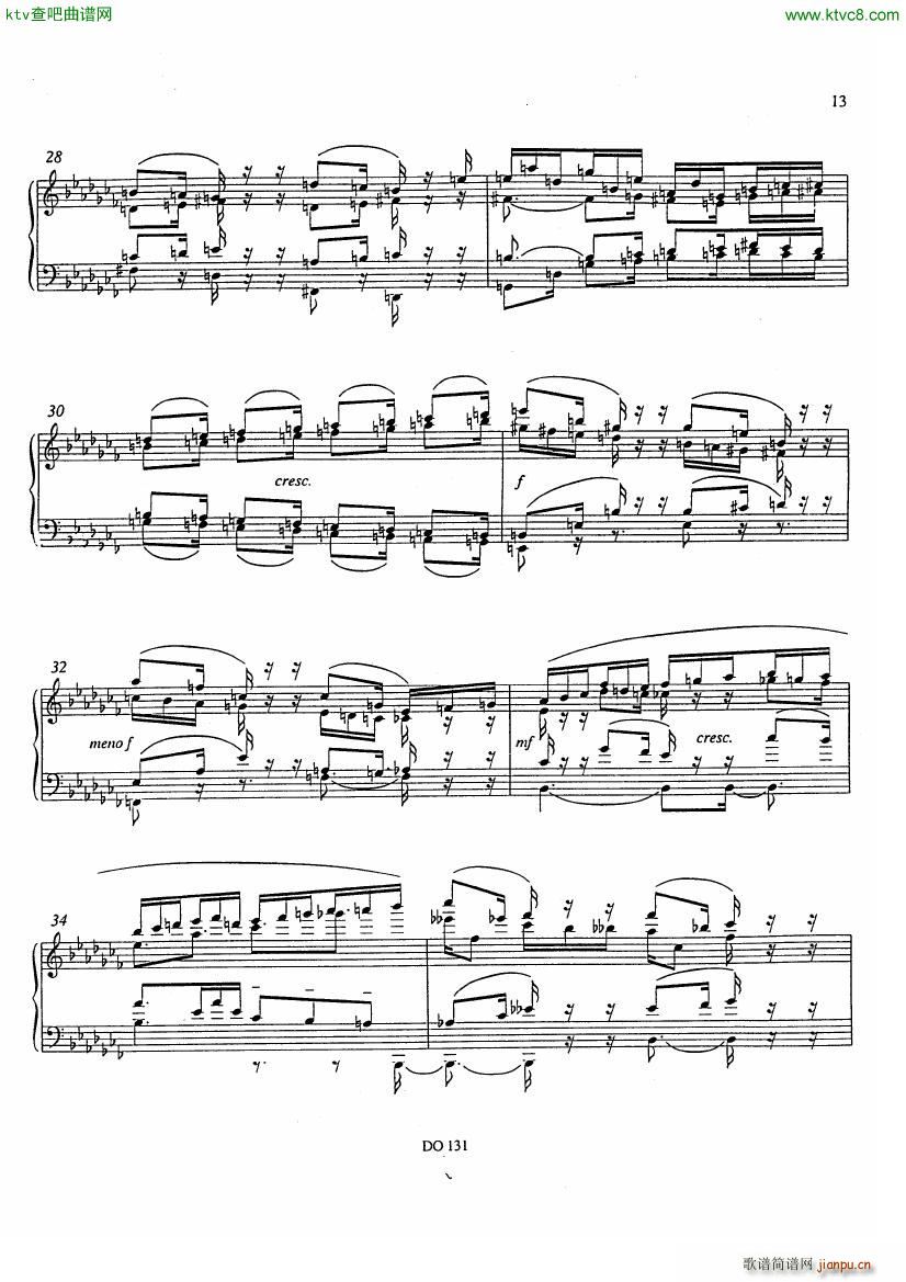 Etude No 12 Prlude et Fugue()11