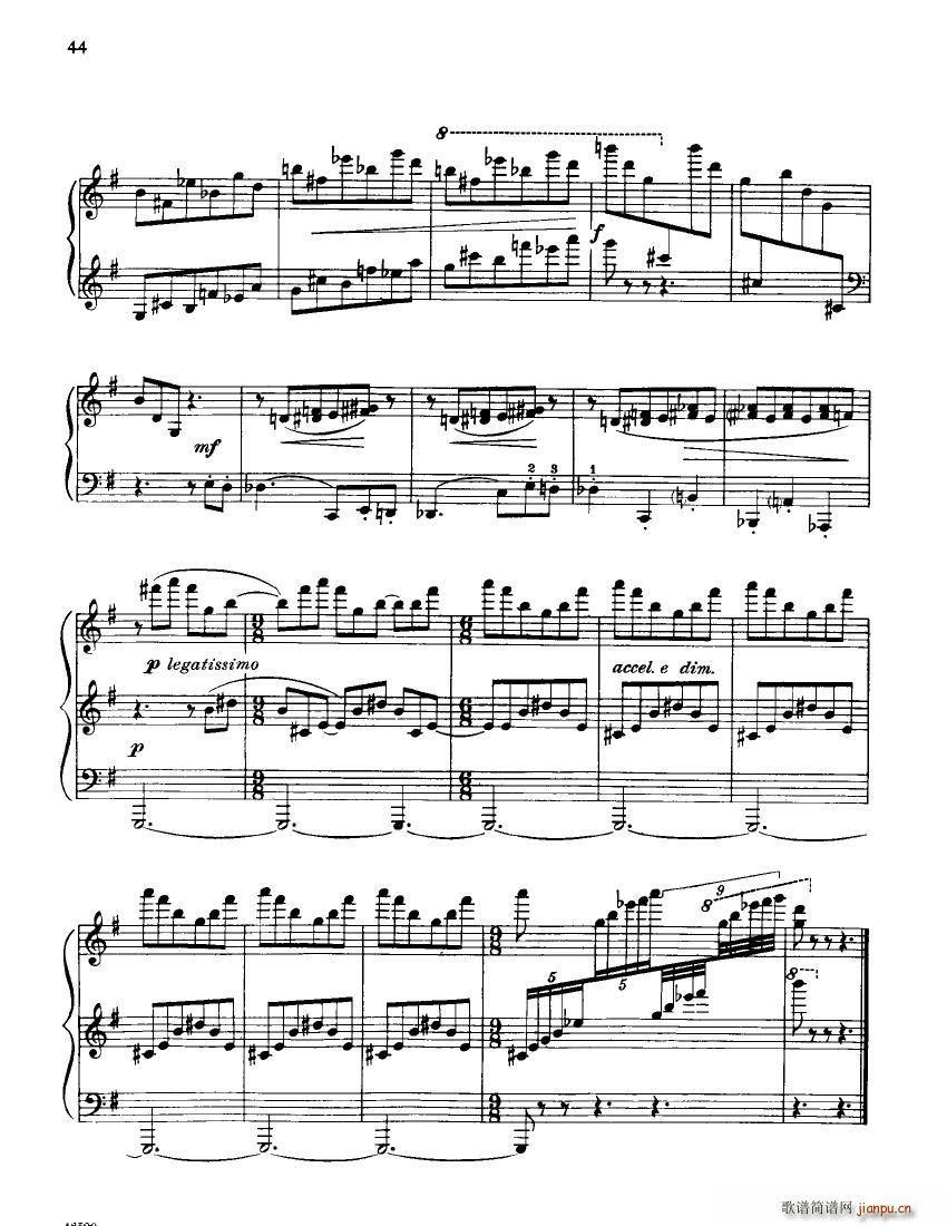 Barber op 26 Piano Sonata()22