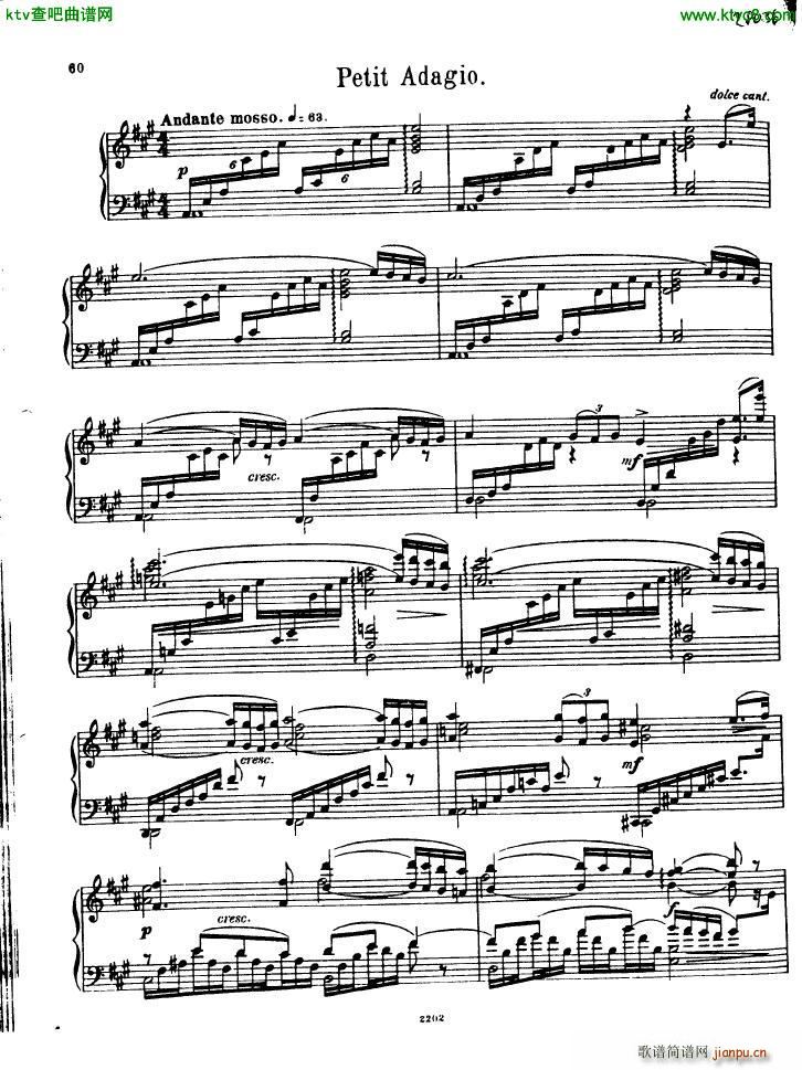 Glazunov op67 The Seasons ballet Petit Adagio()1