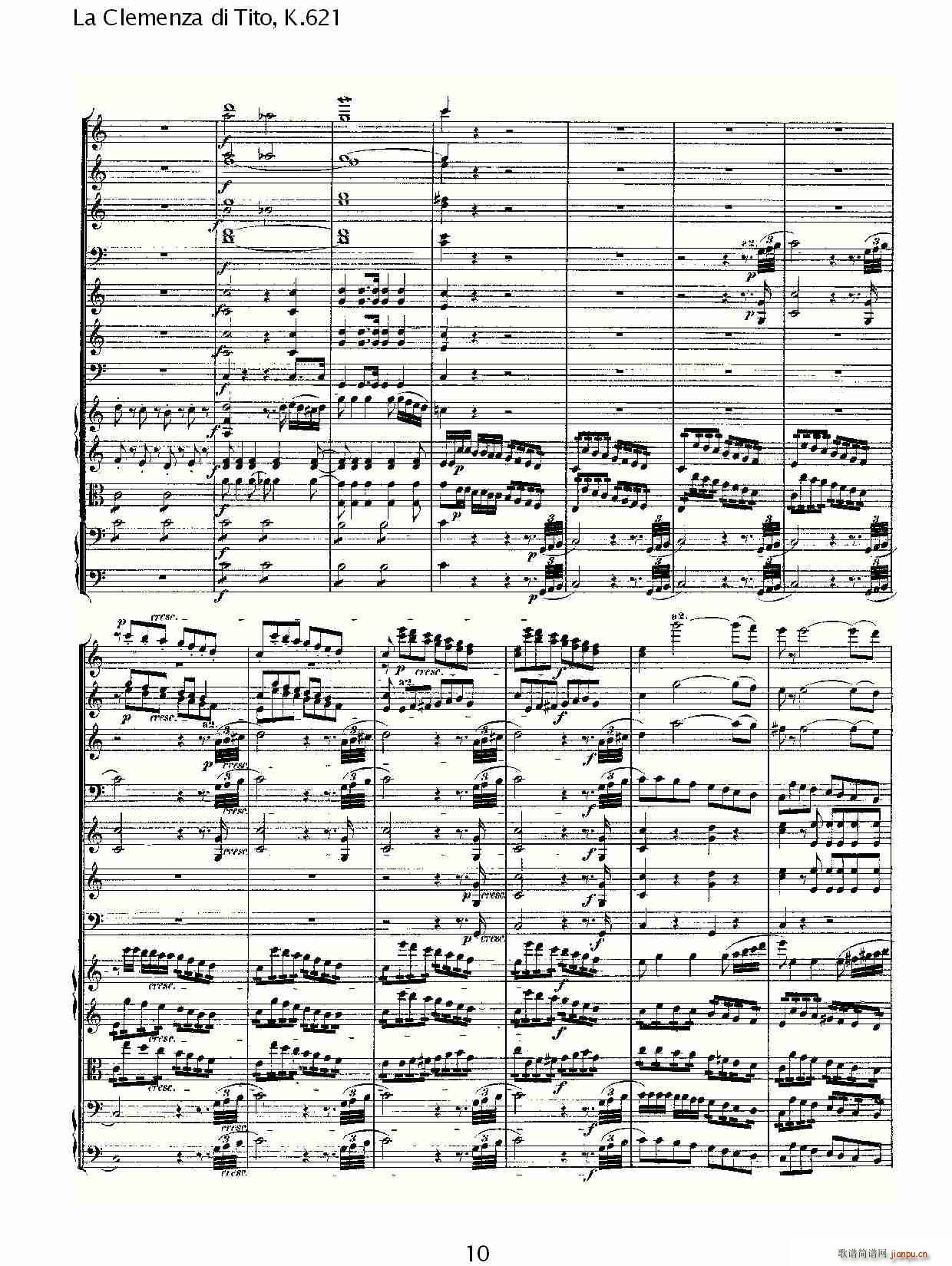 La Clemenza di Tito,K.621(ʮּ)10