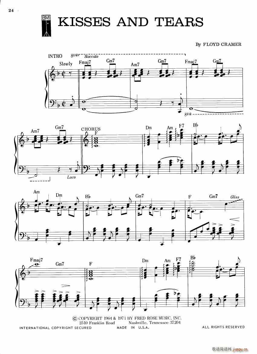 Floyd Cramer Hits()20