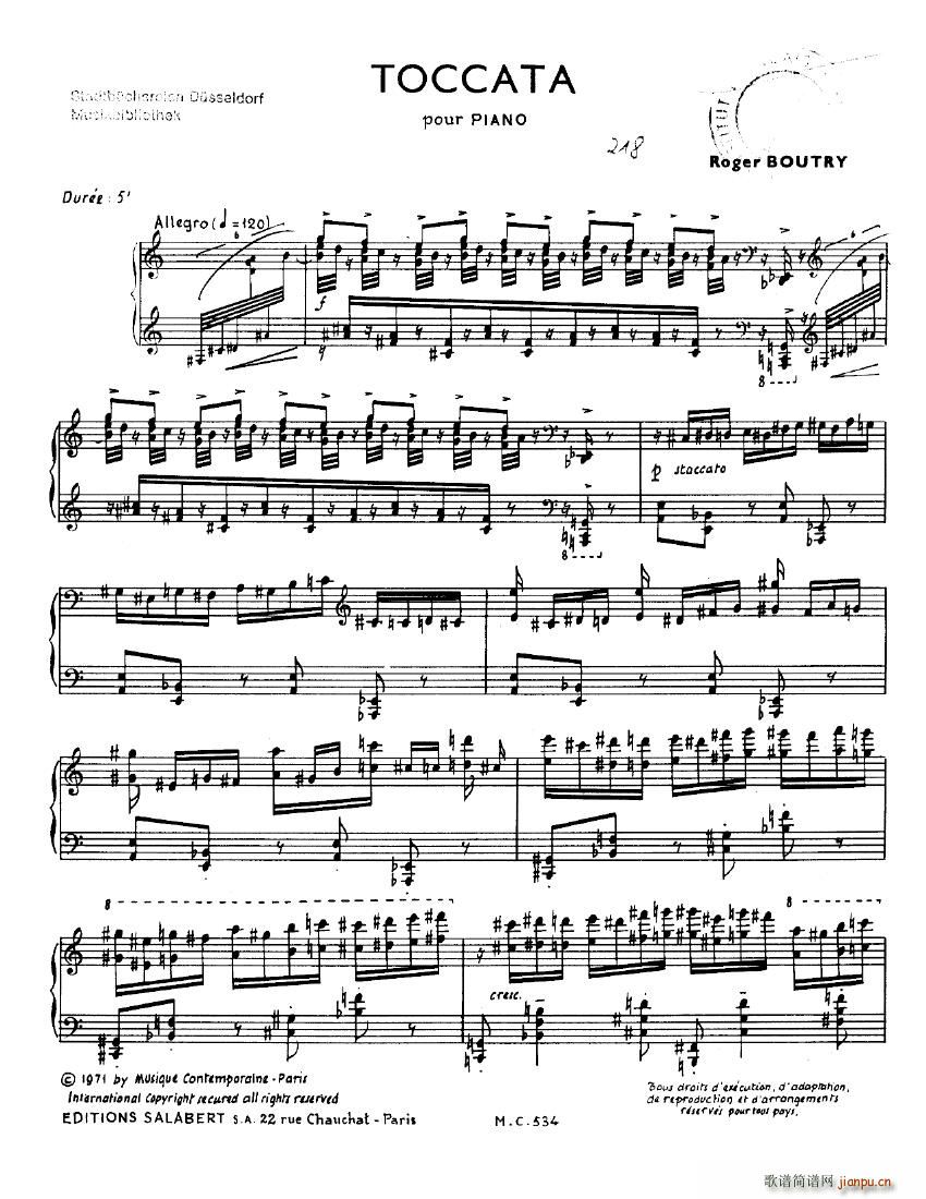 Boutry Toccata()1