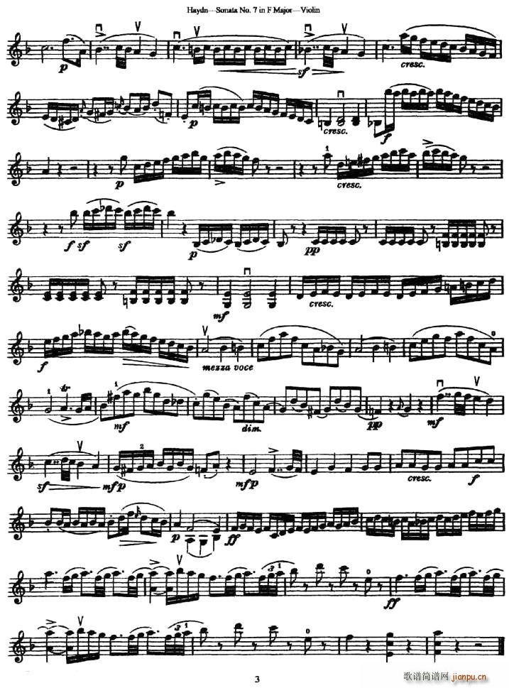 Soata No.7 in F Major(ʮּ)3