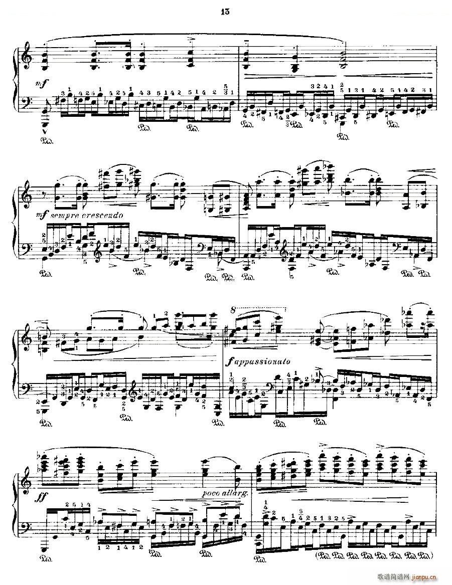 Ф ϰ Fr Chopin Op 25 No11()5