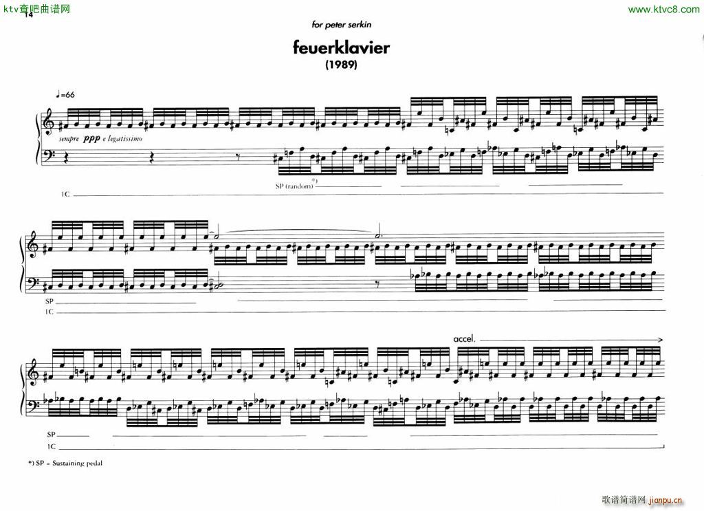 Berio 6 Encores for Piano()14