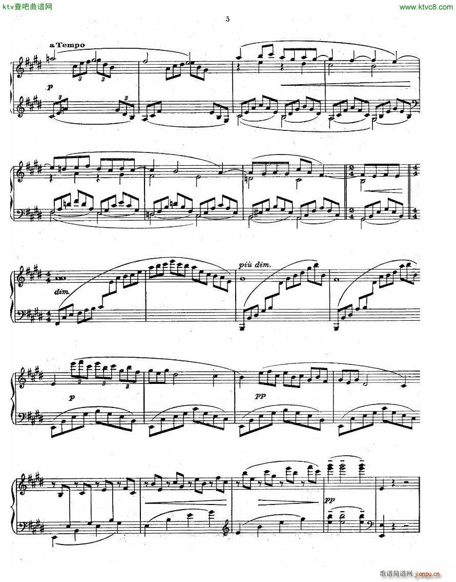 Claude Debussy Arabesque No 1()5