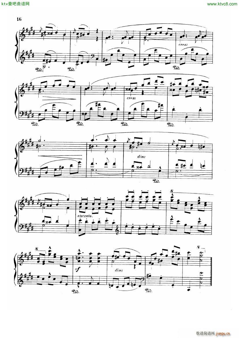Albeniz op 82 Piano Sonata no 5()16