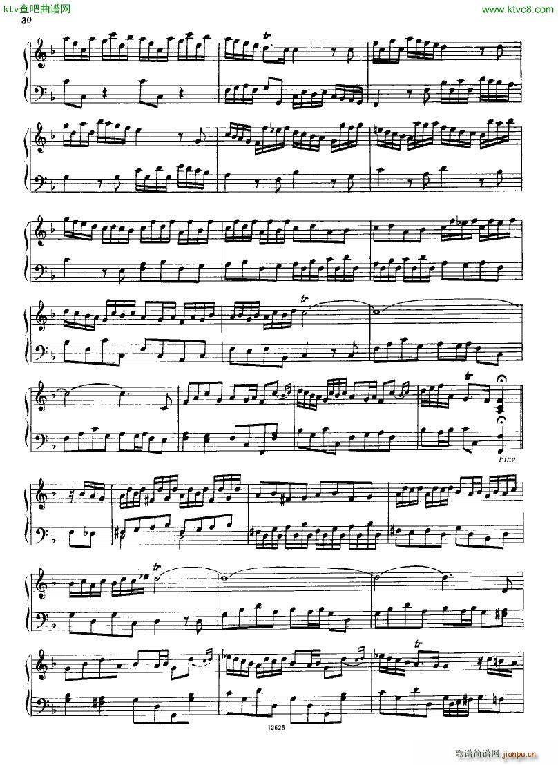 H ndel 1 Suiten for Piano Book 2()31