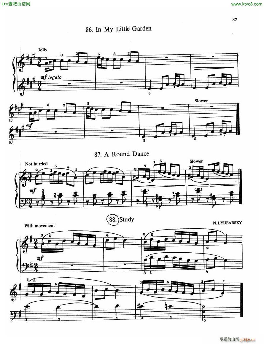 The Russian School of Piano Playing 1()35