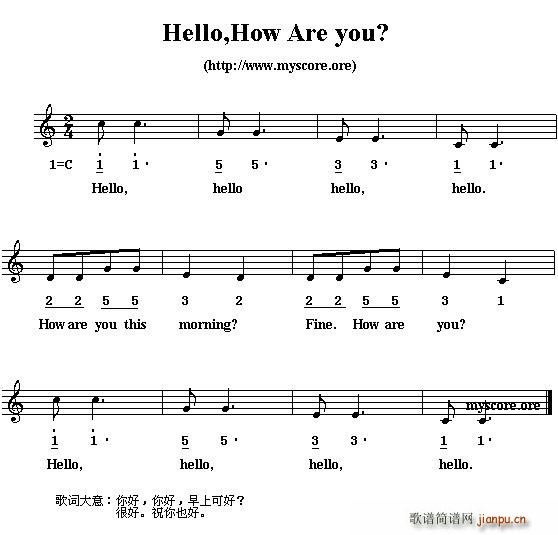 HelloHow are you(ʮּ)1