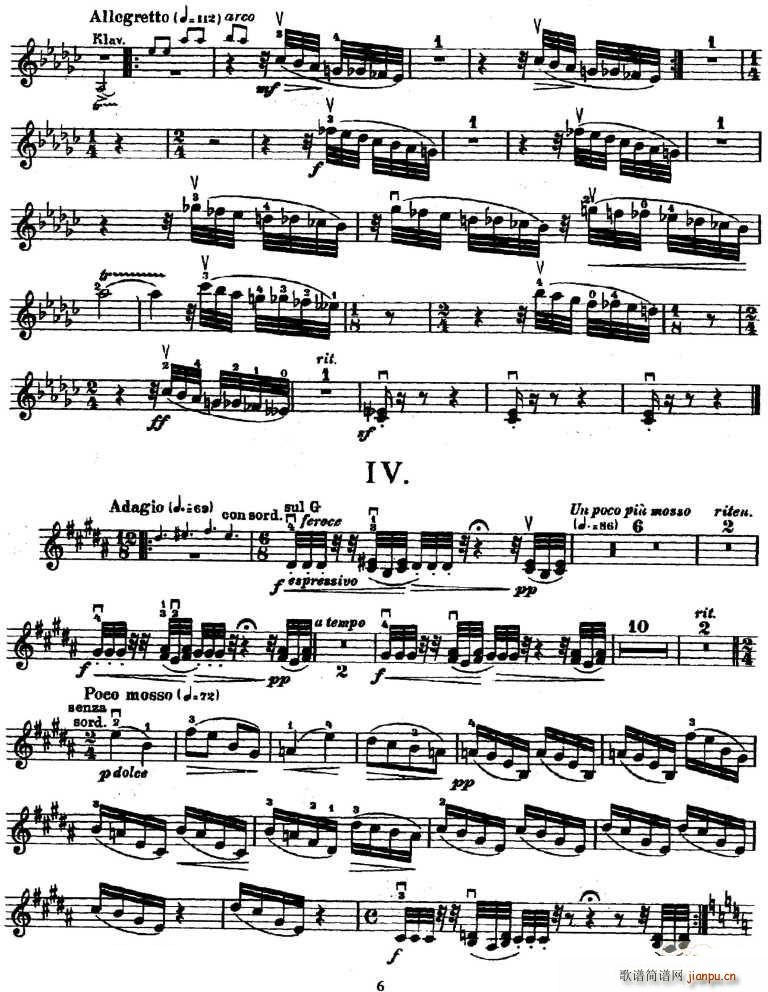 Sonata for Violin and Piano(ʮּ)6