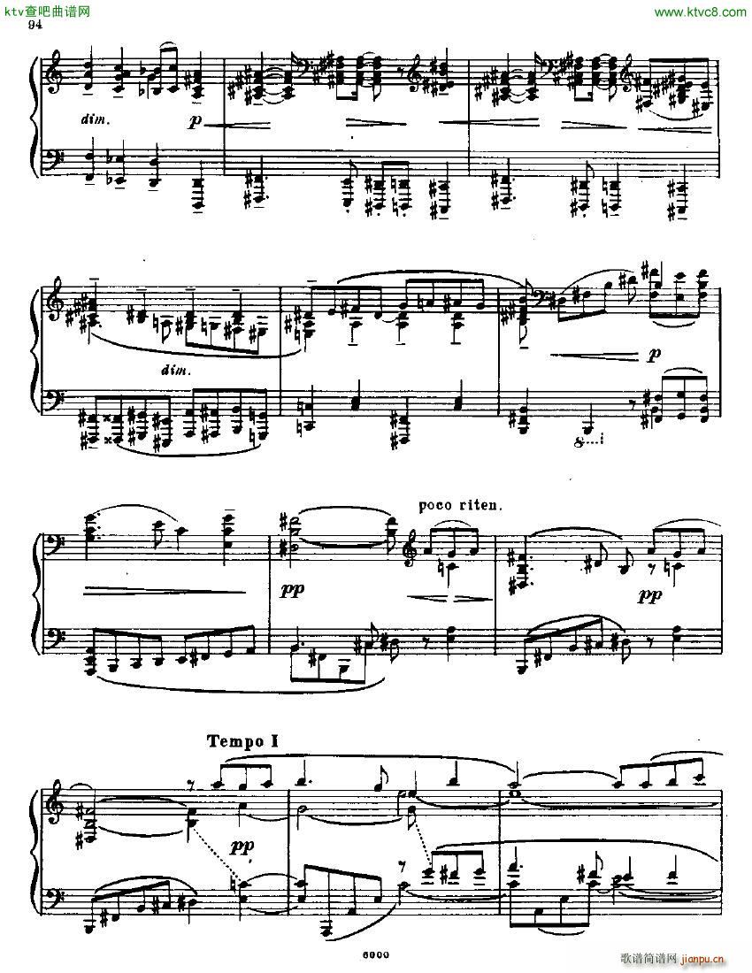 Anatoly Alexandrov Opus 19 Sonata no 4()12