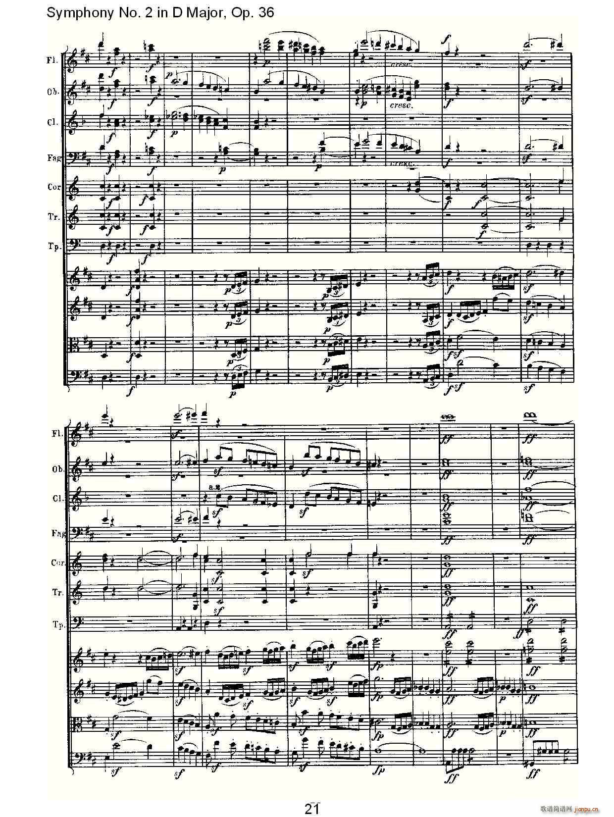 Symphony No. 2 in D Major, Op. 36(ʮּ)21