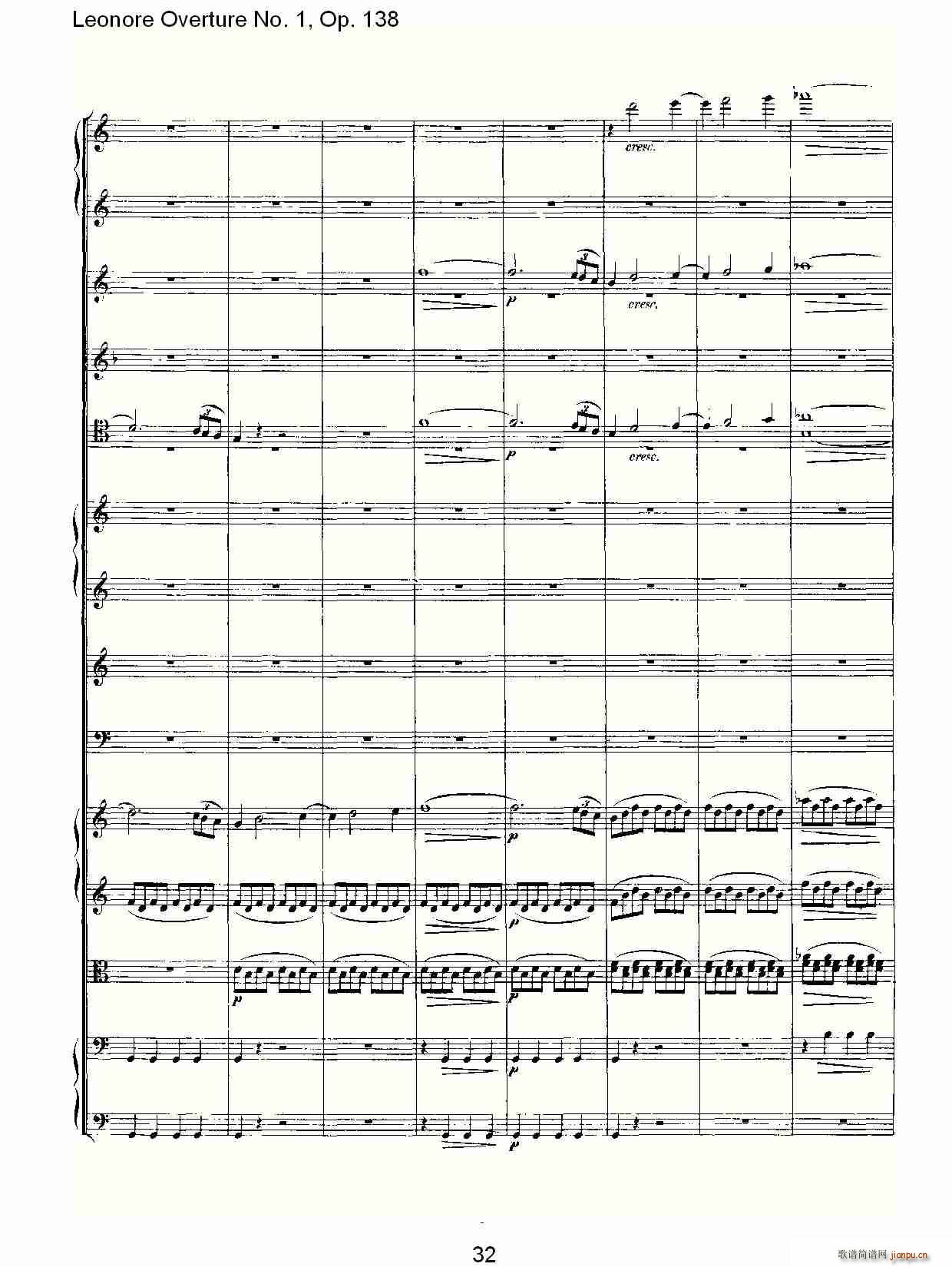 Leonore Overture No. 1, Op. 138(ʮּ)32