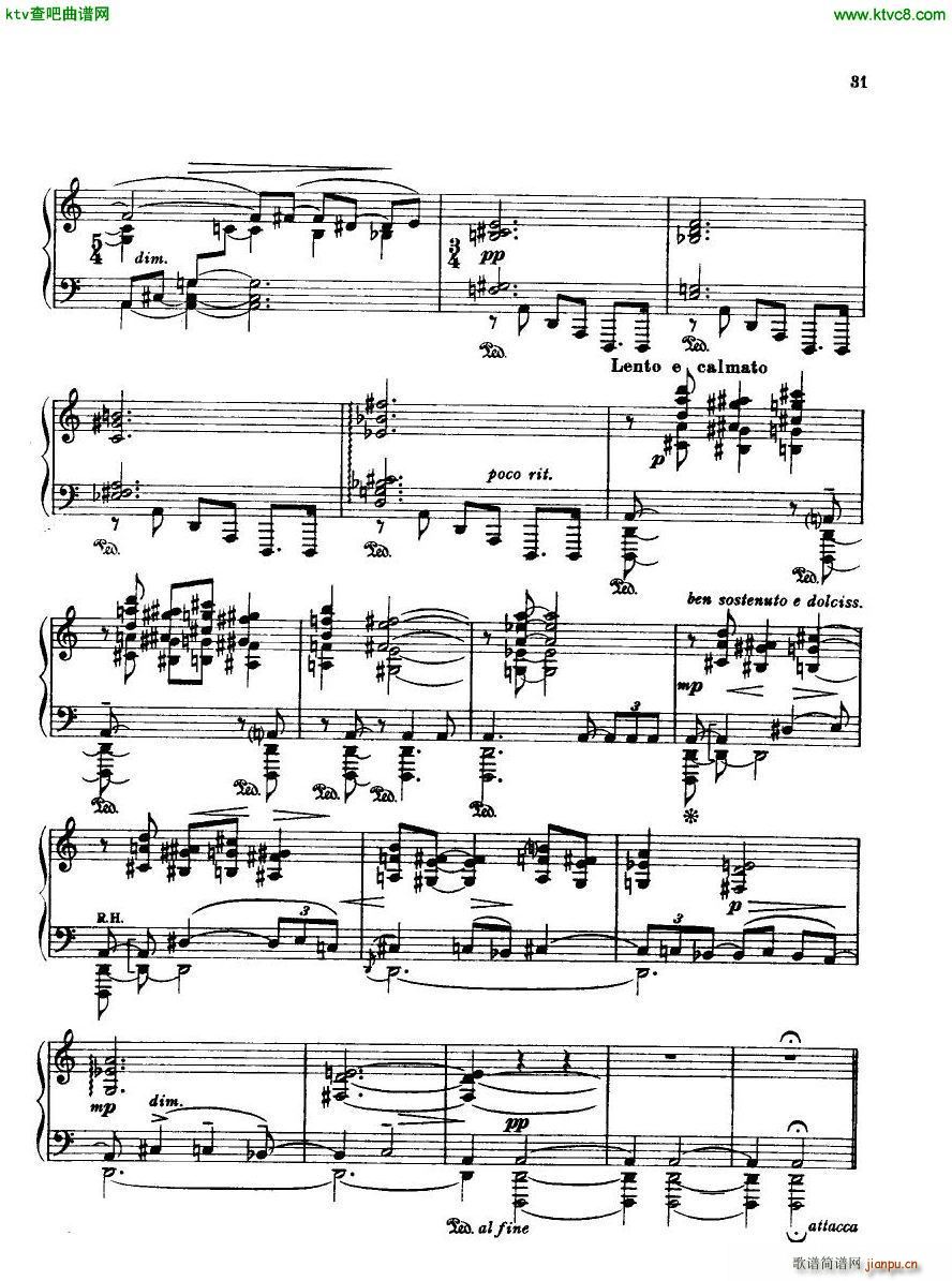 Bridge H160 Piano Sonata 1923 4()31
