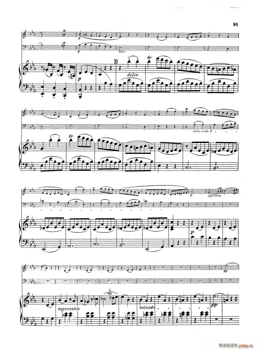 Beethoven op 1 no 3 Piano Trio()3
