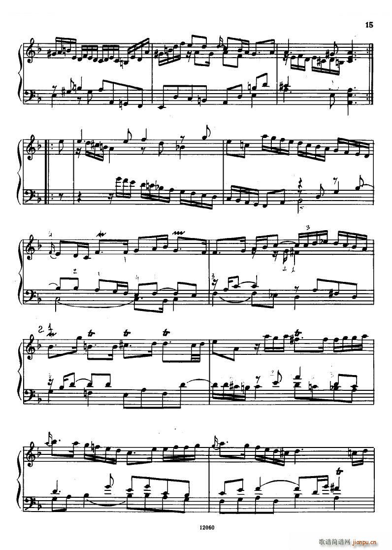 H ndel 1 Suiten for Piano Book 1 һ()13