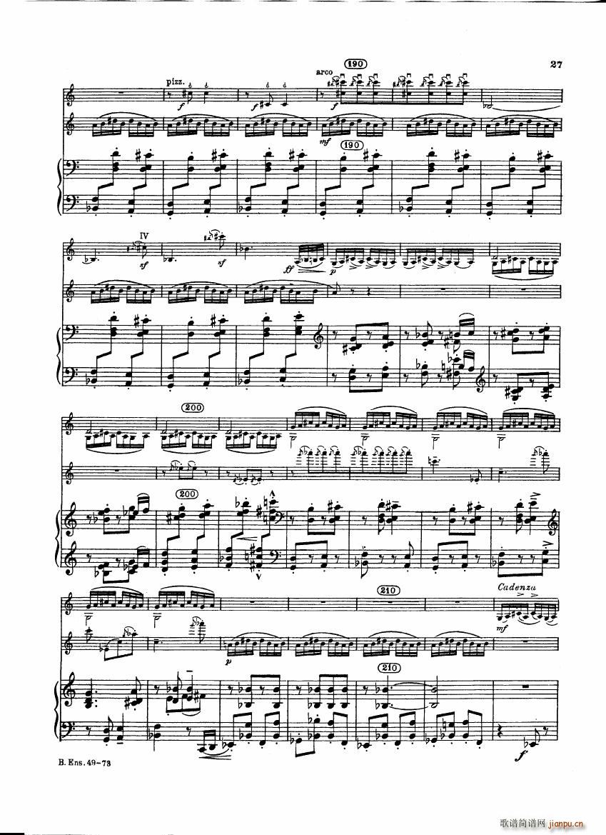 Bartok SZ 111 Contrasts pianoscore()28