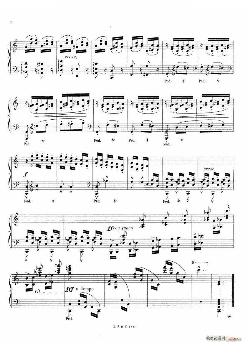 Chaminade 6 Etudes Op35 һ 6 Etudes Op35 һ(ʮּ)8