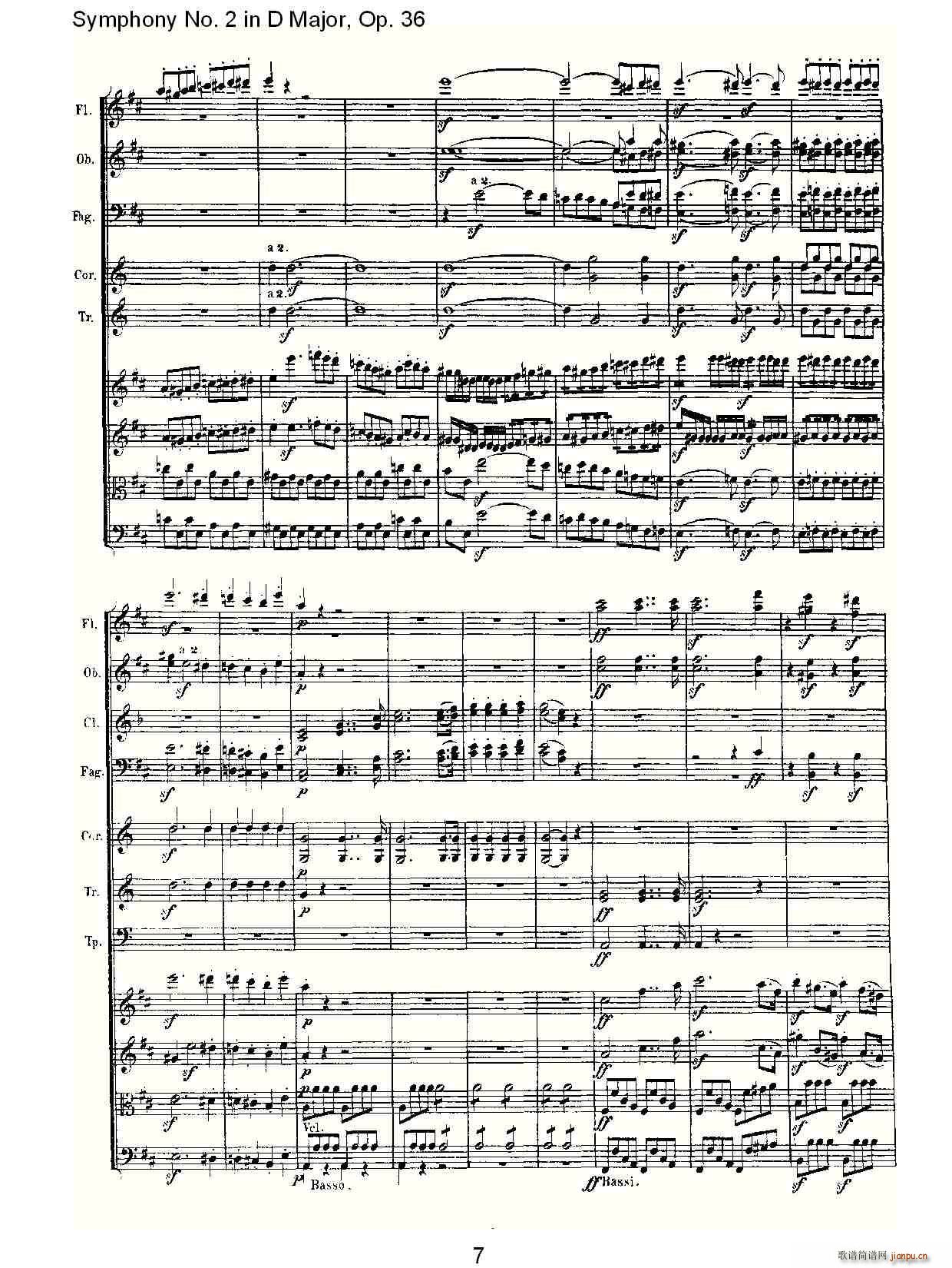 Symphony No. 2 in D Major, Op. 36(ʮּ)7