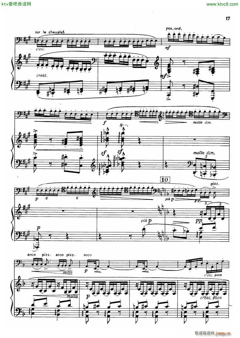 Debussy Sonata for Cello and Piano()16