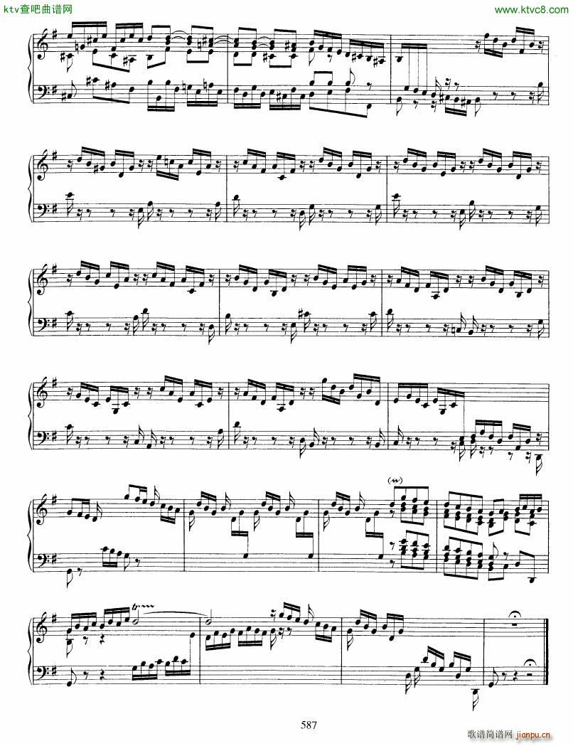 Bach JS BWV 916 Toccata in G()3