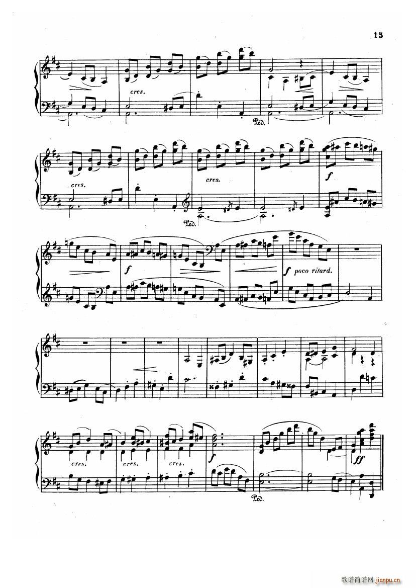 Albeniz op 72 Piano Sonata no 4()15