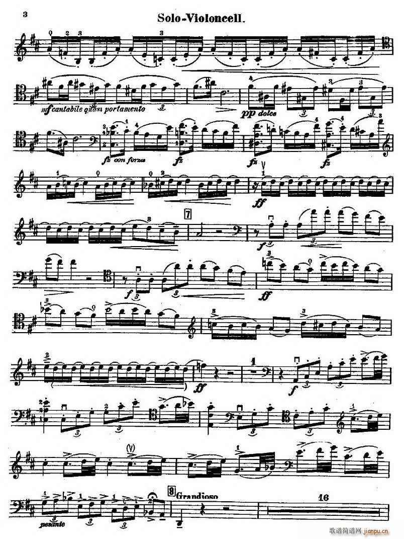 CELLO CONCERTO in B minor()3