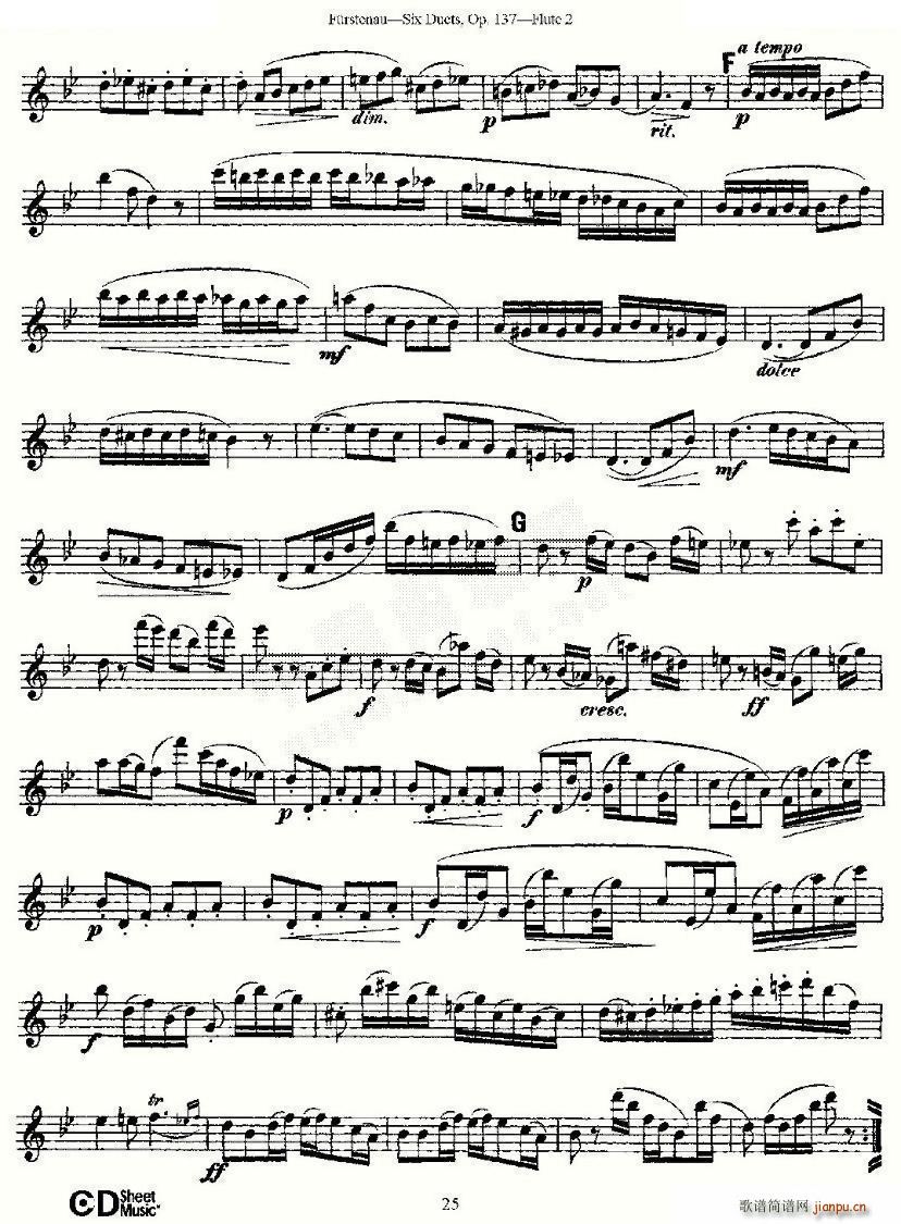 Six Duets Op 137 ֮  Ʒ 137 ͭ()10