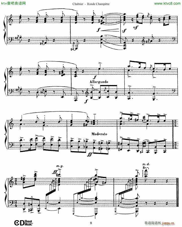 Chabrier Ronde Champtre()8