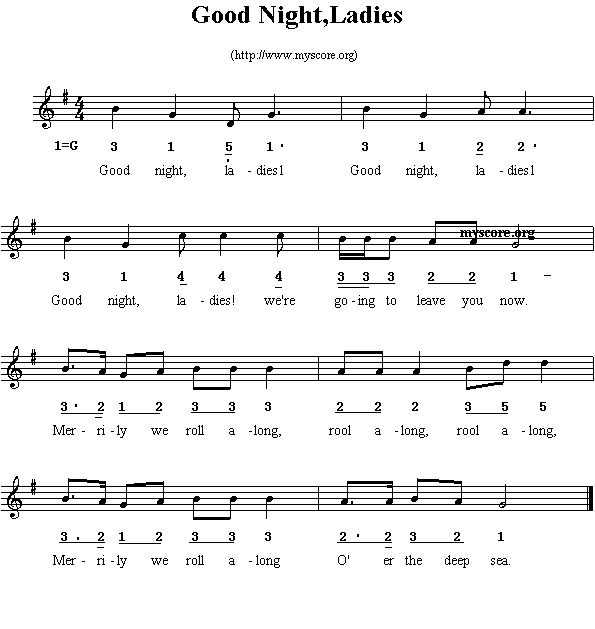 ӢĶ裺Goodnight,ladies()1