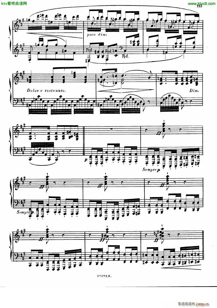 Alkan op 39 12 Etudes in Minor Keys no 10(钢琴谱)22