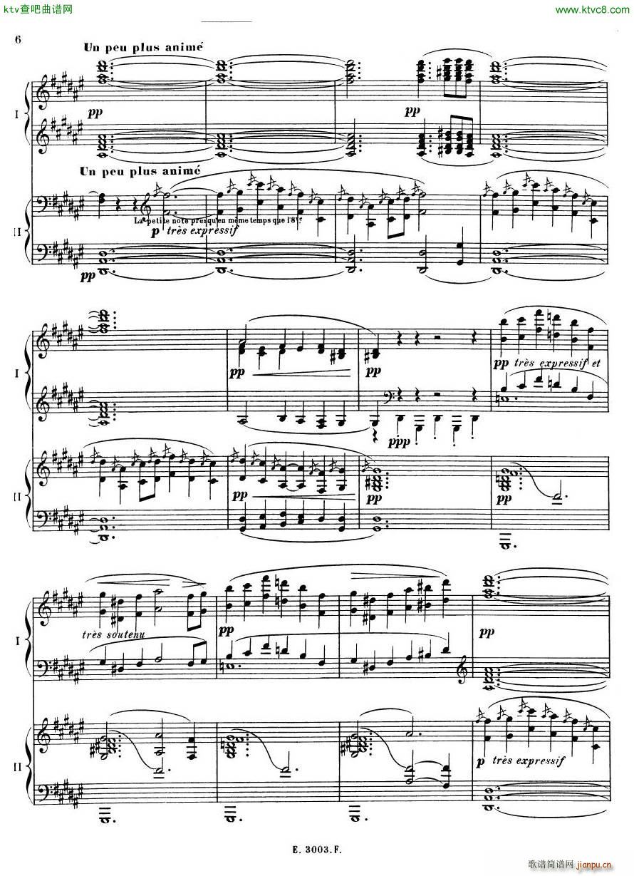 Debussy Ravel 3 Nocturnes 2pno()6