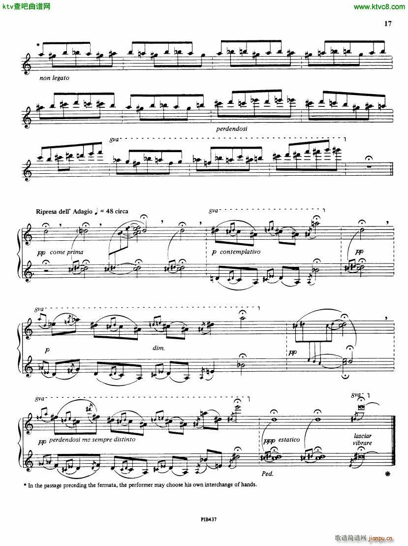Ginastera op 53 Sonata No 2()17
