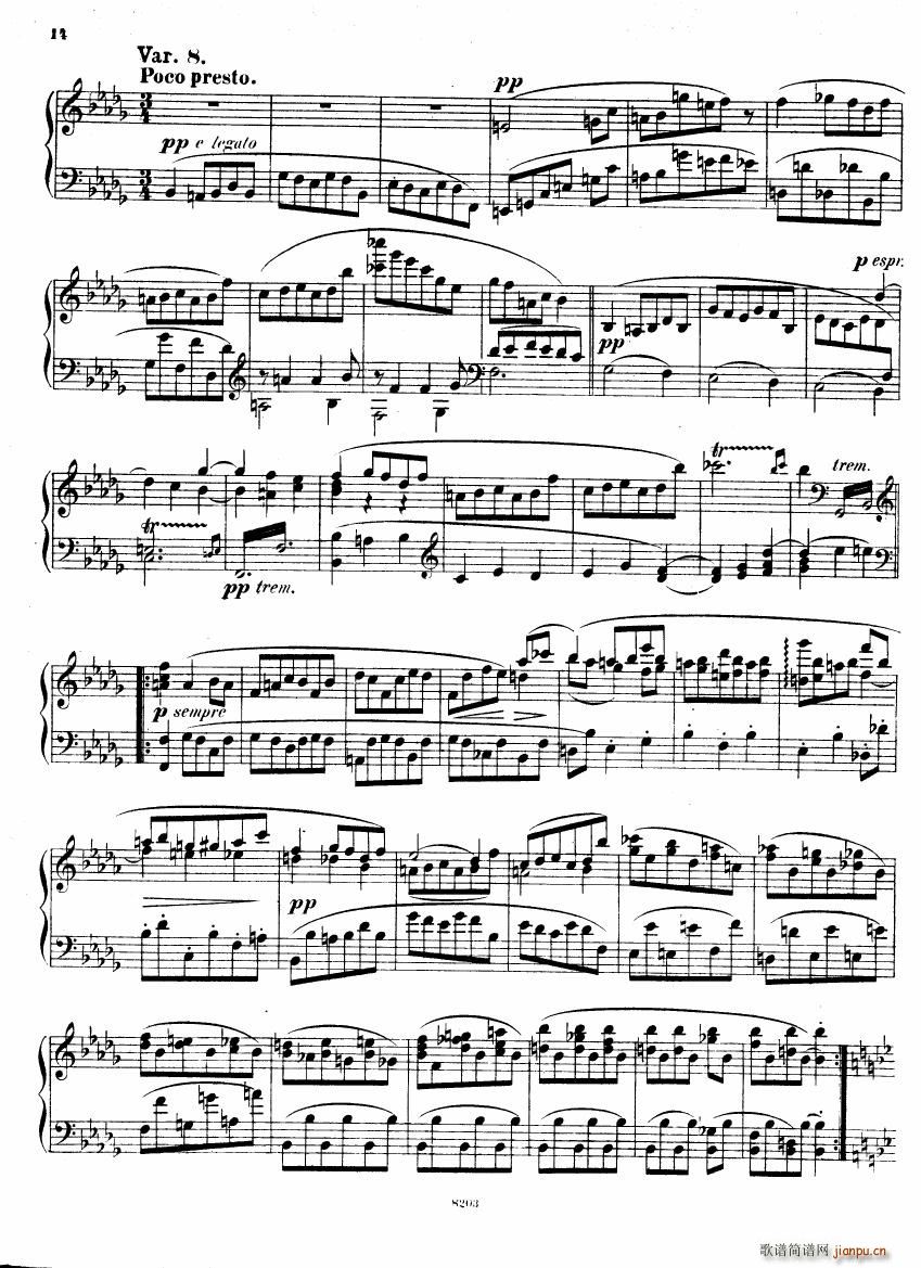 Brahms Stark Haydn Variations pno solo()13