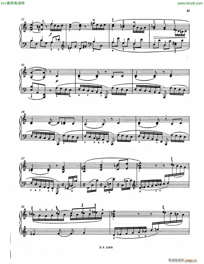 Faure 13 Barcarolle ()24