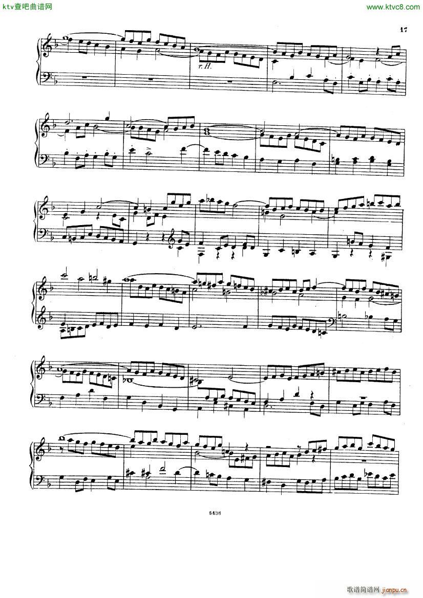 Bach D Albert Prelude Toccata and fugue in f major()10
