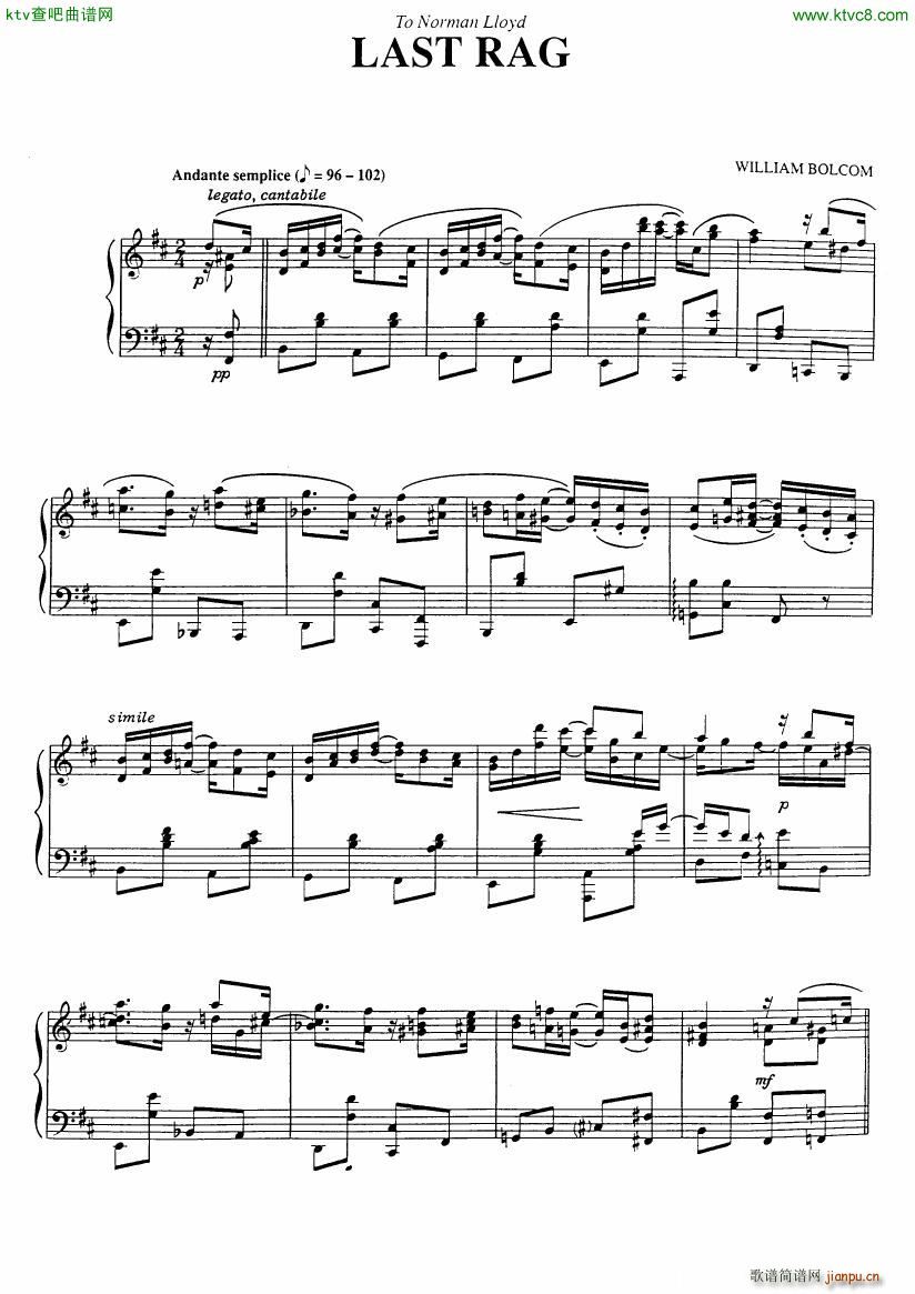 551 classical sheet music piano rags ()18