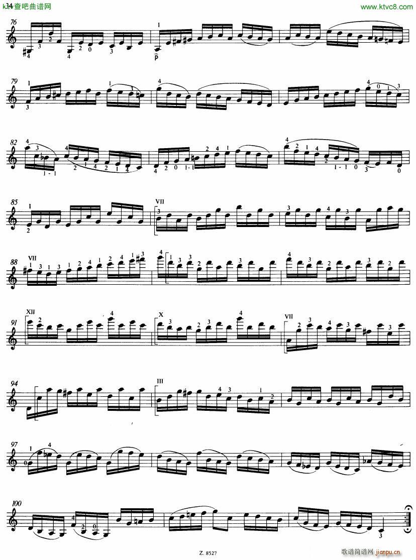 Bach JS BWV 1005 Sonata for Solo Violin in C()43