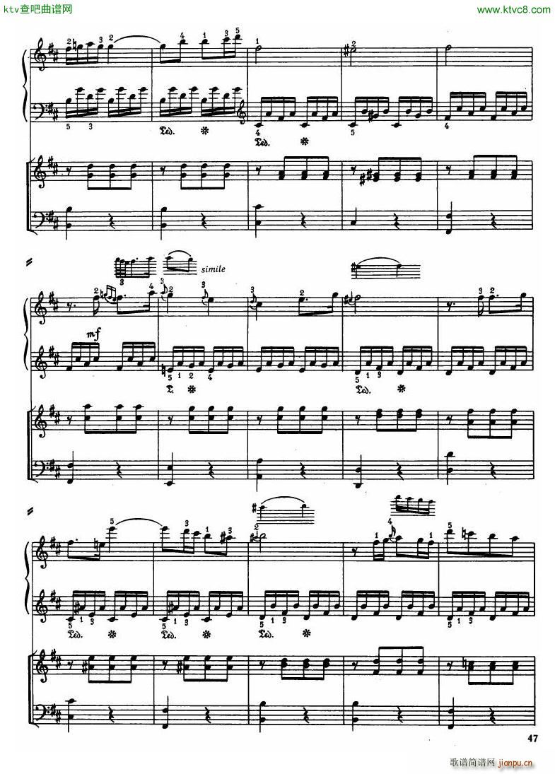Haydn Piano Concerto in D Major 2pf()45