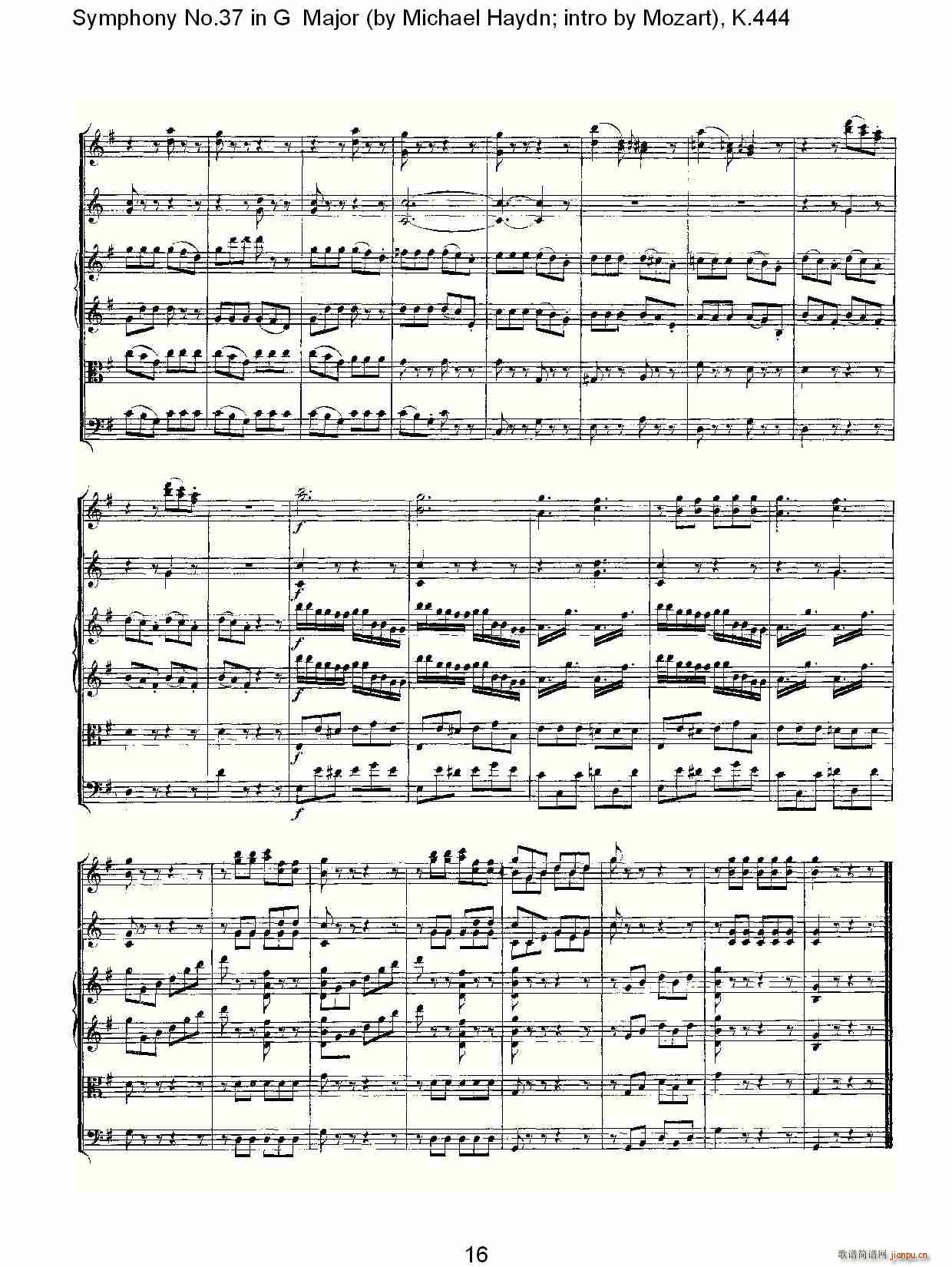 Symphony No.37 in G Major(ʮּ)15