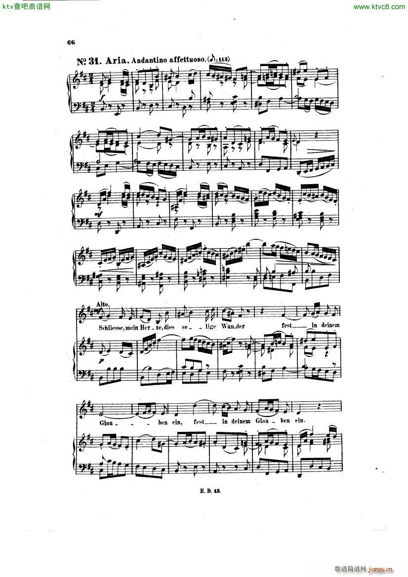 Bach JS BWV 248 Christmas Oratorio No 30 35()3