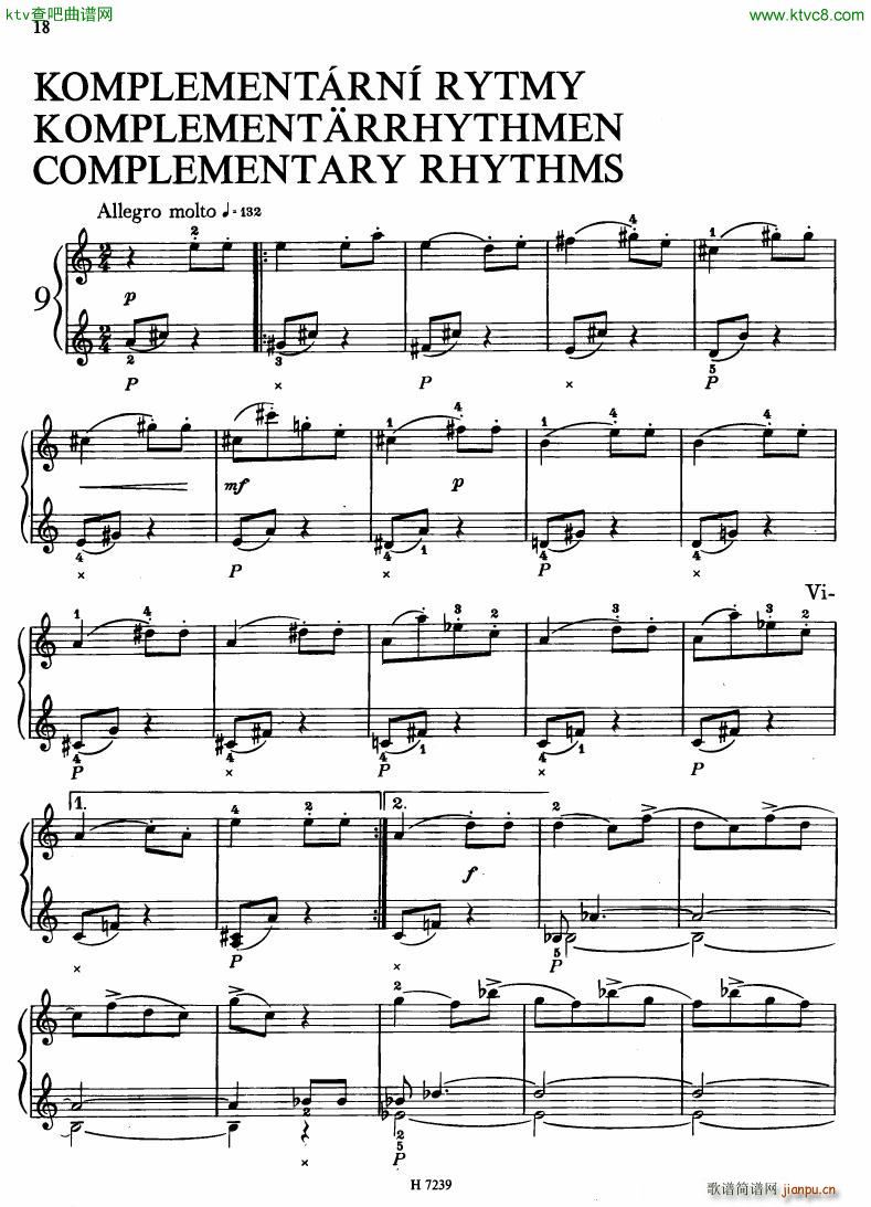 Hurnik piano etudes()15