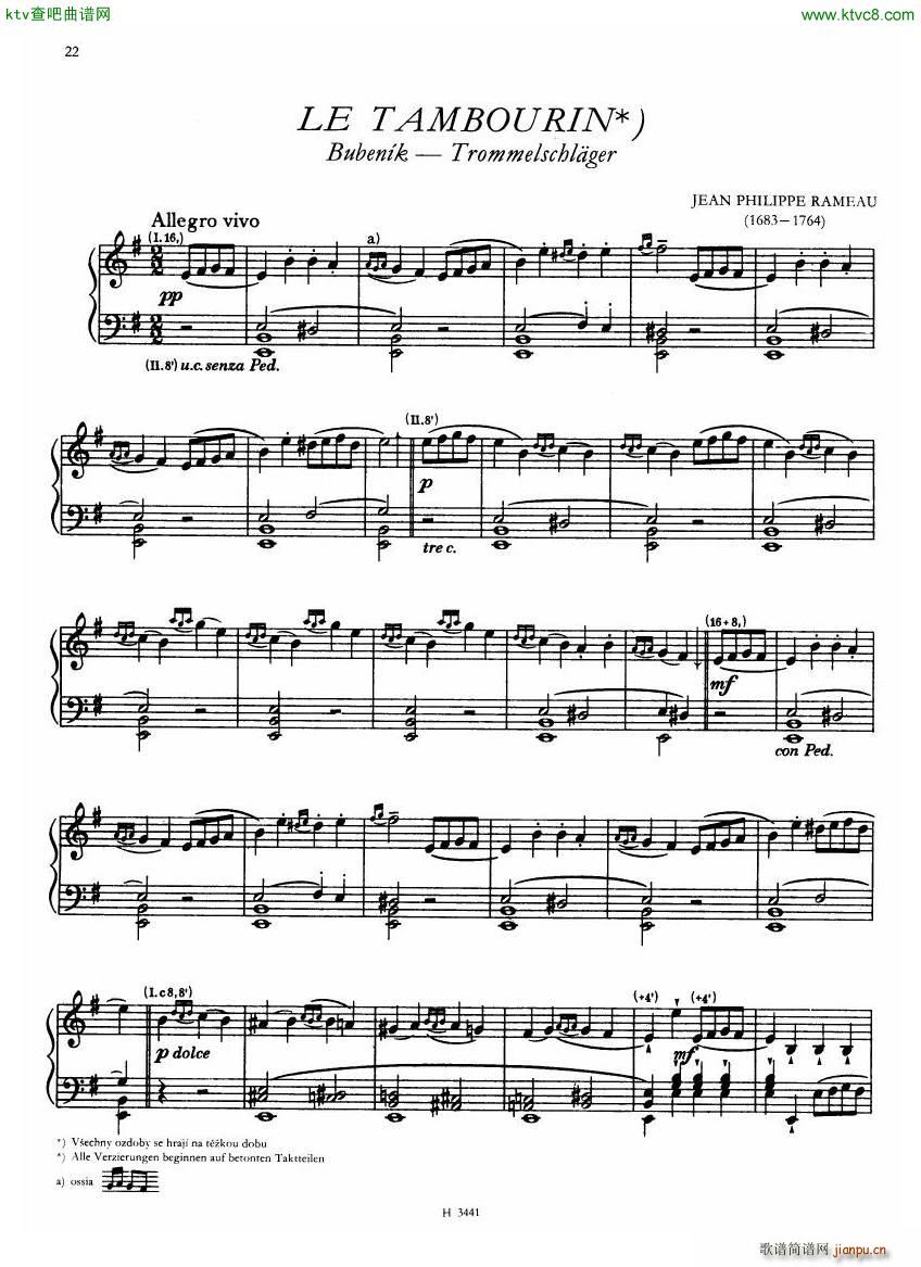 Baroque compositions for cembalo ed Ruzickova()22