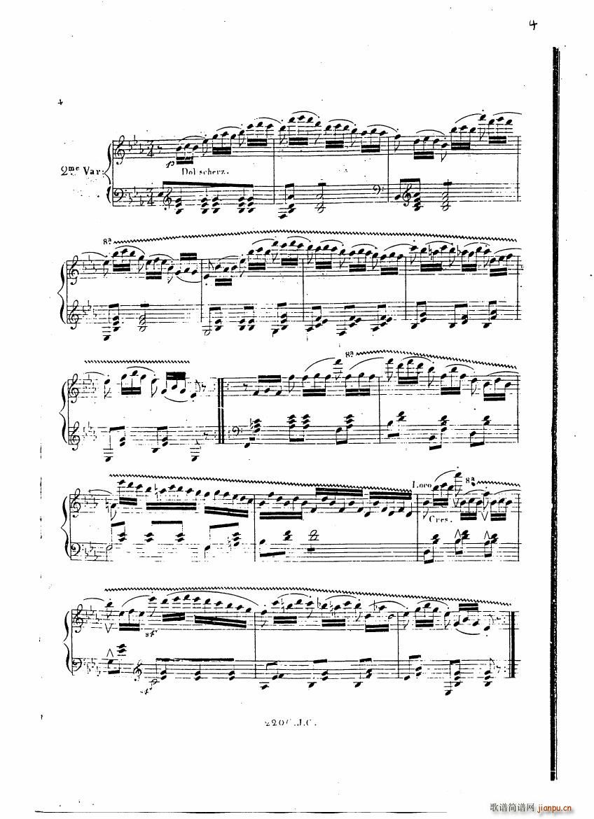 Czerny Variations brillantes()3