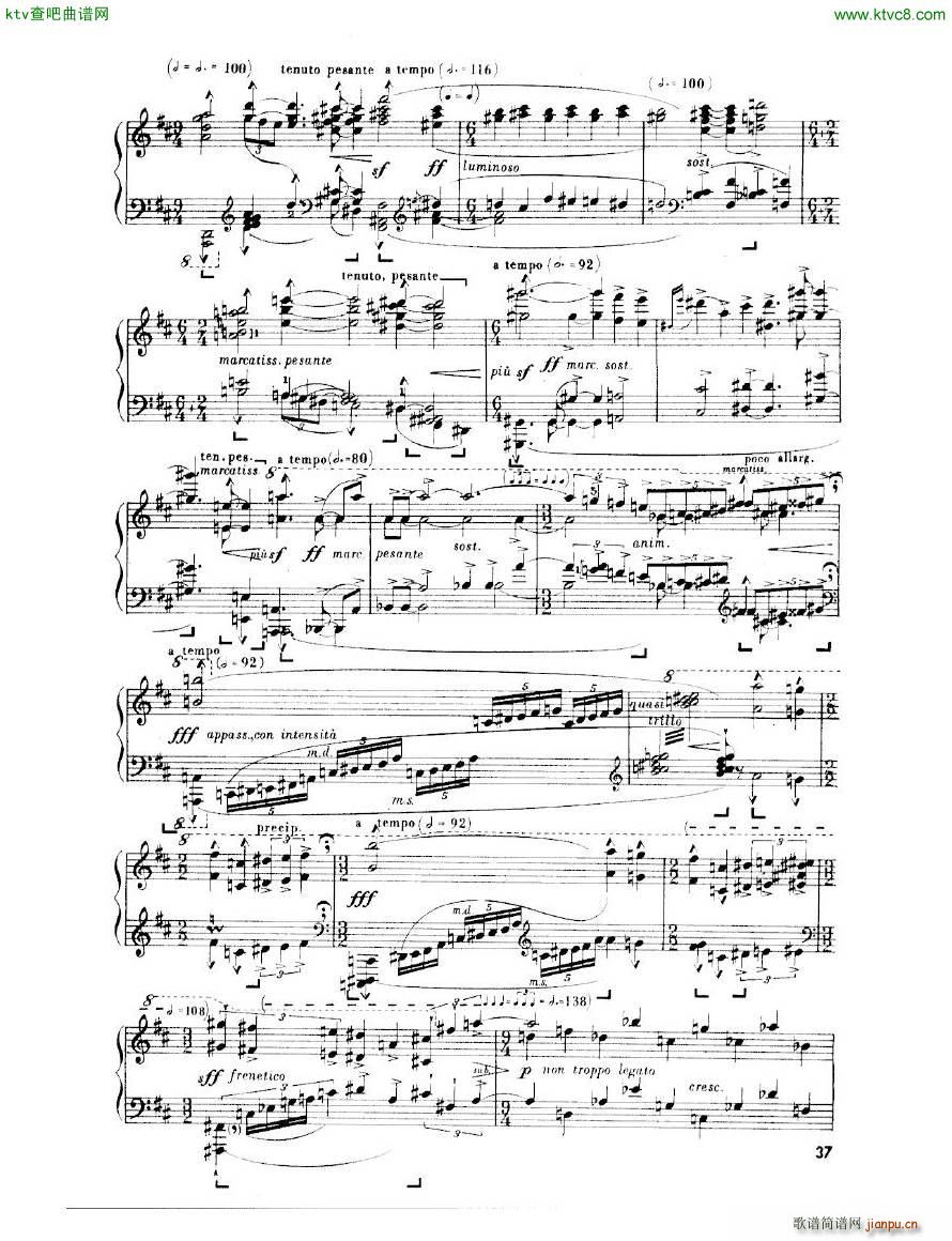 Enescu op 24 No 3 Piano sonata No 3()37