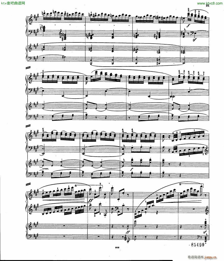 Hummel op 56 Rondo brillant pno orch()30